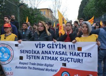VİP Tekstil işçilerinin eylemi 100’üncü gününde