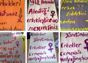 Alevi Kadınlar 8 Mart’ta alanlara