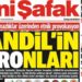 Yeni Şafak manşetine barolardan kınama