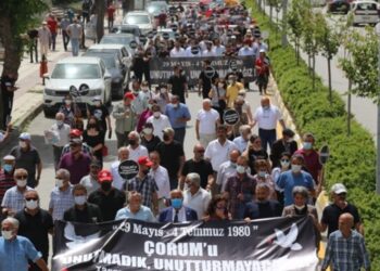 Çorum Katliamı’nda yaşamını yitirenler anıldı