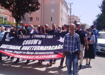 Çorum Katliamı anması