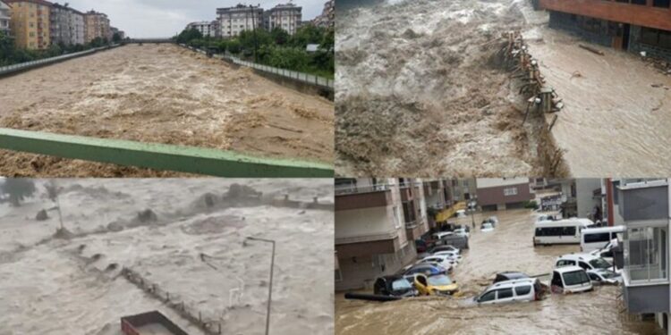 Rize ve Artvin’de sel felaketi