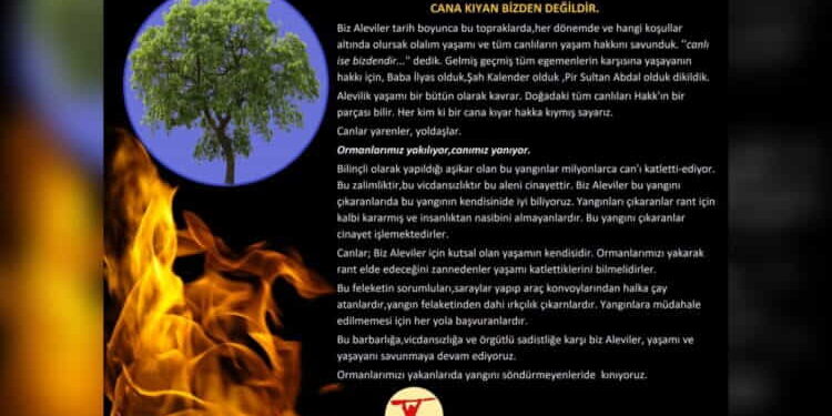 PSAKD’den orman yangınları açıklaması