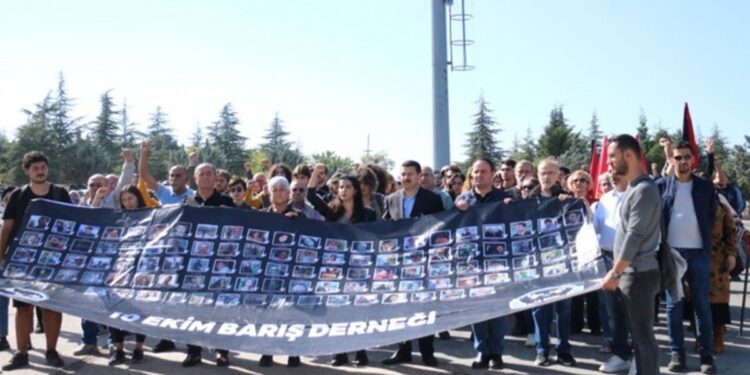 8’inci yılında 10 Ekim Ankara Gar Katliamı anması