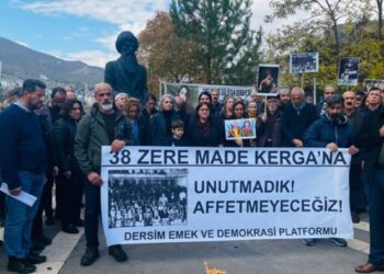 Dersim’de Seyit Rıza anması: Diz çökmediniz, diz çökmedik