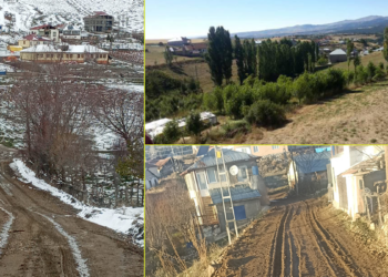 Yozgat’ta Alevi köyü Yazılıtaş’ın yolları çamur deryası
