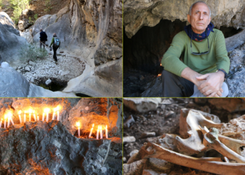 Dersim Tertelesi’ndeki Laç Mağarası’na 8 saatlik yolculuk