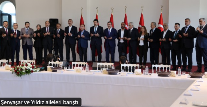 Şenyaşar ve Yıldız aileleri arasında barış