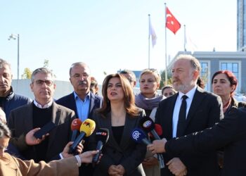 DEM Partililer Sağlık Bakanlığı önünde seslendi: Yenidoğan çetesi” kanımızı dondurdu