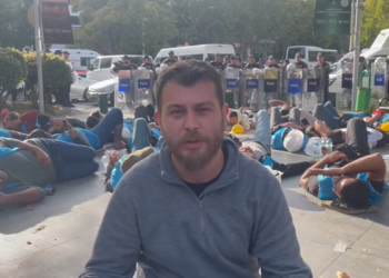 Fernas işçileri açlık grevinde