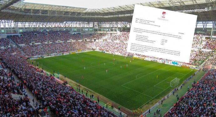 TFF: Diyarbakır stadyumu oyun akışı ve sporcu sağlığı için uygun değil