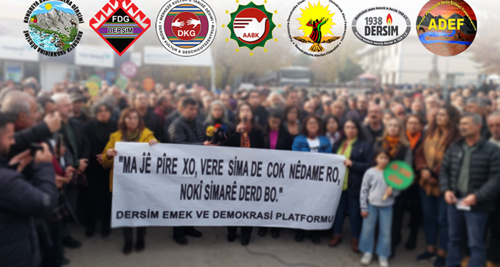 Dersim’e kayyuma ortak tepki
