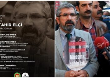 Tahir Elçi’yi anma programı açıklandı