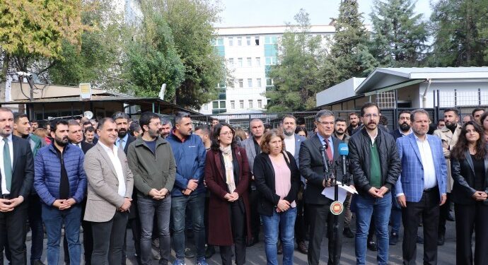 Diyarbakır Barosu: Hukuksuz kayyım uygulamalarını kabul etmiyoruz