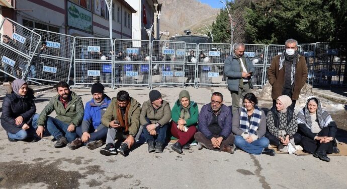 Bahçesaray Kayyımı eşbaşkanların projesini sildi