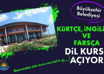 Belediyeden Kürtçe, İngilizce, Farsça dil kursu