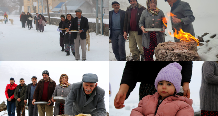 Dersim’in köylerinde Gağan kutlaması