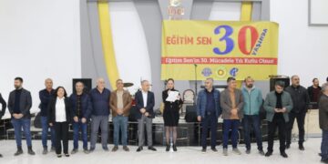 Eğitim Sen Adıyaman Şubesi’nde 30’uncu yıl kutlaması