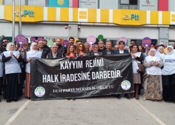 Akdeniz’de kayyım protestosu