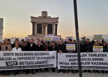 Alevilere yönelik saldırılara Antakya’da protesto