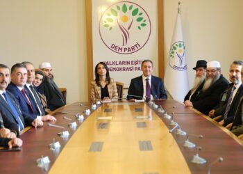 Arap Alevilerden DEM Parti’ye ziyaret