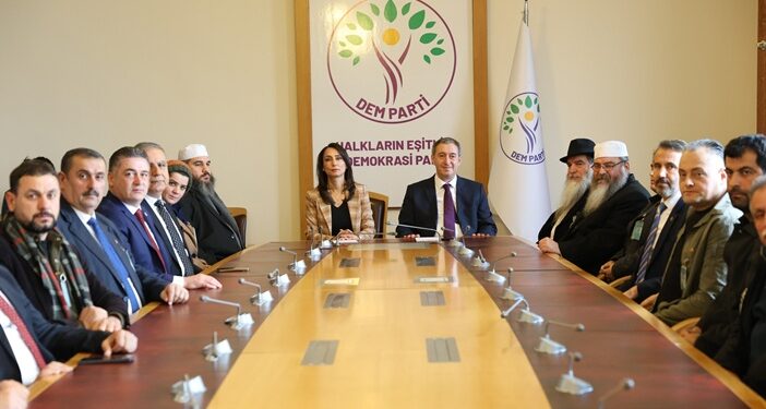 Arap Alevilerden DEM Parti’ye ziyaret