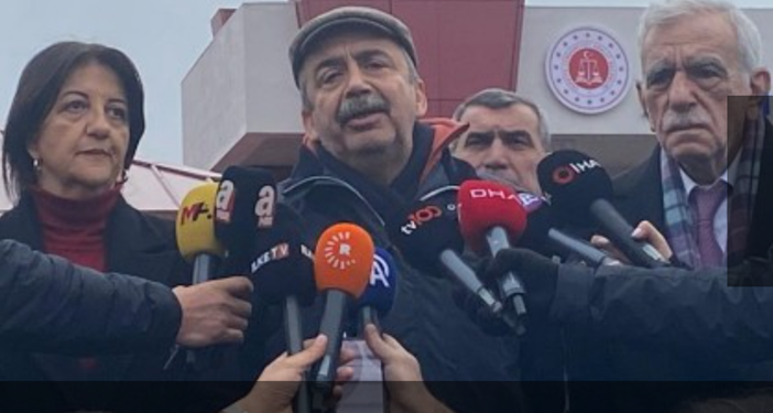 İmralı Heyeti Figen Yüksekdağ’ı ziyaret etti