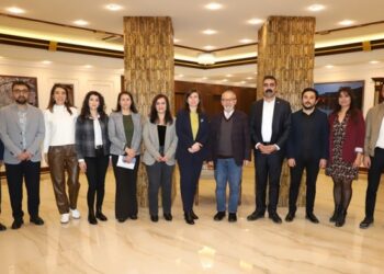 Diyarbakır Eş Başkanları, Prof. Dr. Naci Görür’ü ağırladı