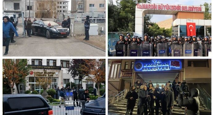 11 ayda 12 belediyeye kayyım ataması