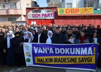 Abdullah Zeydan’a ceza verilmesi Cizre’de protesto edildi