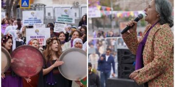 Diyarbakır’da 8 Mart mitinginde barış vurgusu