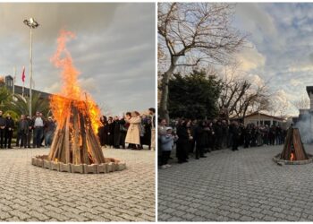 Garip Dede Dergahı’nda Newroz kutlaması