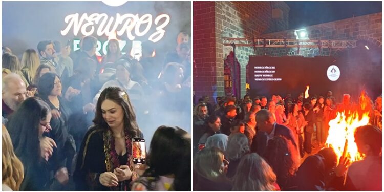 Diyarbakır’da coşkulu Newroz resepsiyonu