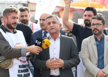 Diyarbakır Eşbaşkanı Ay’dan, Şehir Hastanesi işçilerine destek