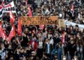 Fransa’da liselilerin eyleminde 202 yaralı