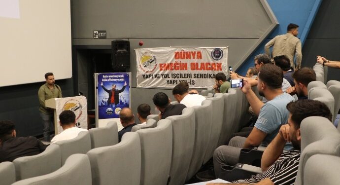 Diyarbakır’daki inşaat işçileri: Köle sistemini yıkana kadar mücadele edeceğiz